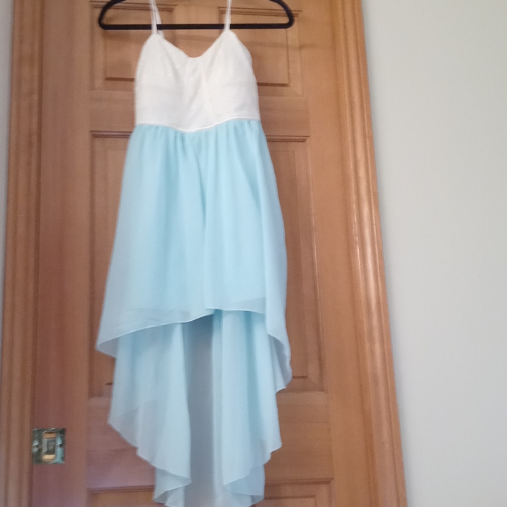 🌼delias Gorgeous sheer high low dress